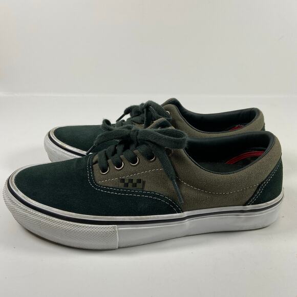 Vans Skate Era Scarab Military Men's Skate Boarding Shoes Size 7 Green - Picture 3 of 11